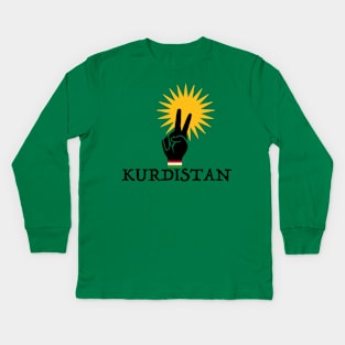 Kurdistan Kids Long Sleeve T-Shirt